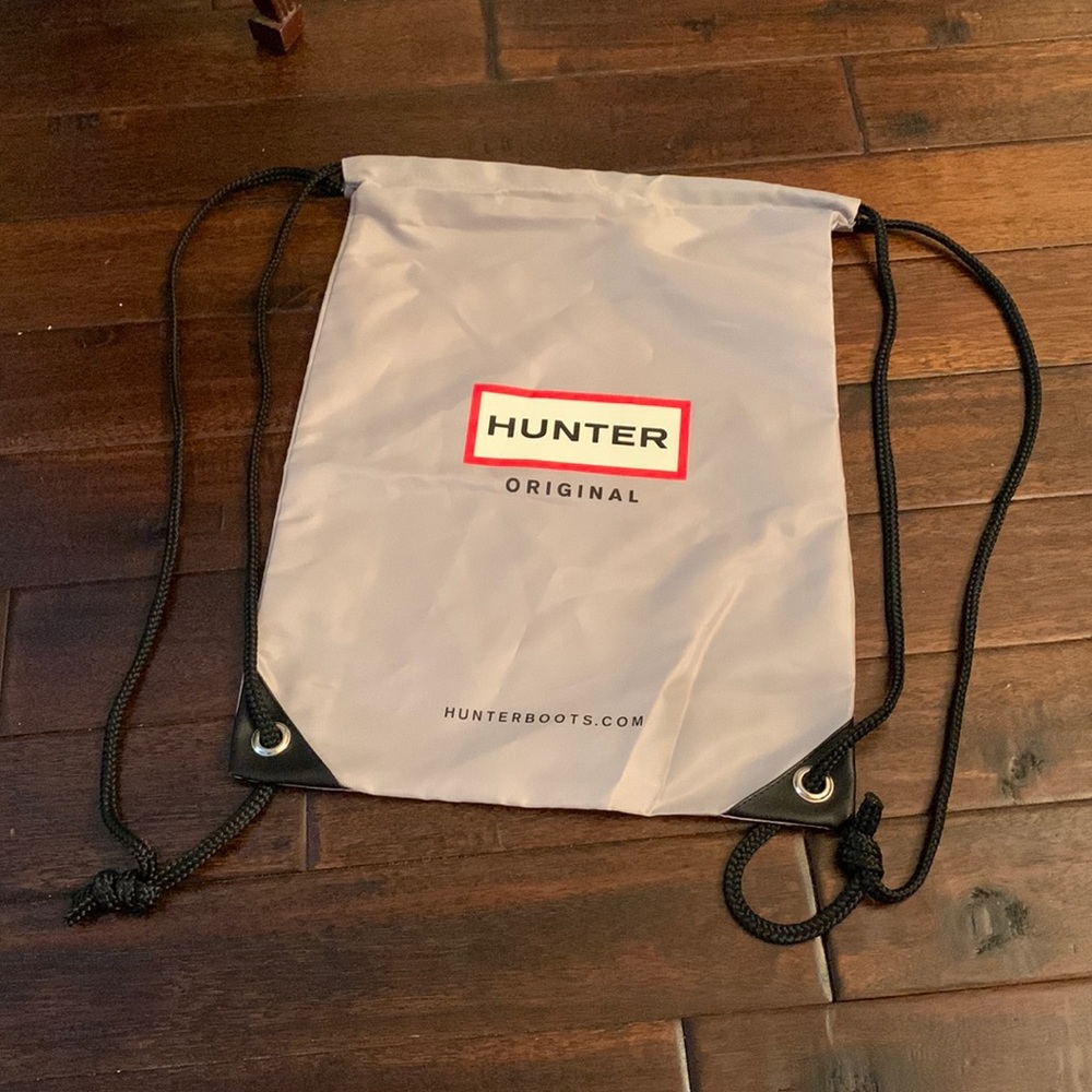 Hunter Original Gray Drawstring Bag - image 1